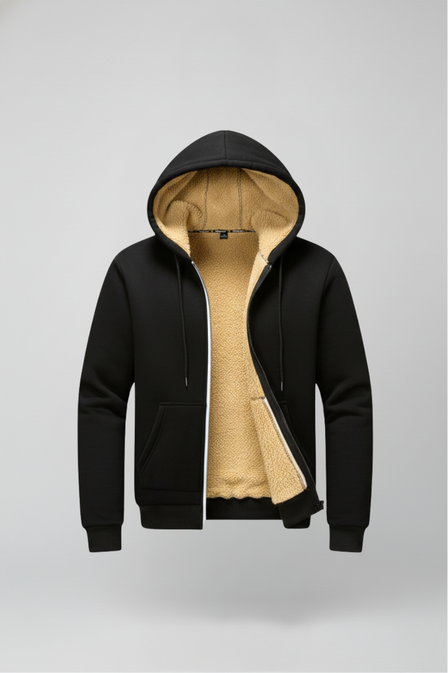 Chaqueta Polar con Capucha