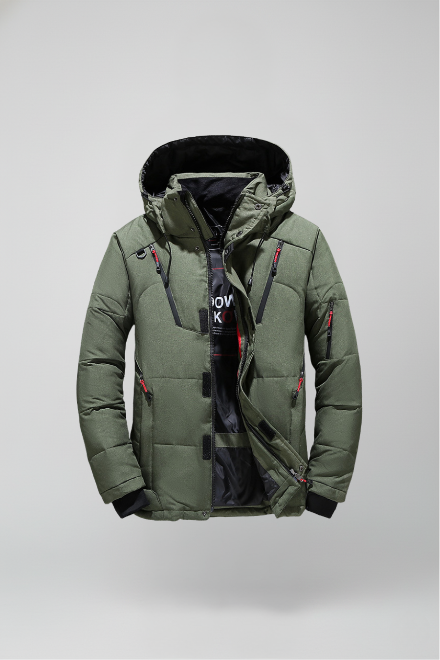 Zip-Through Hooded Jacket