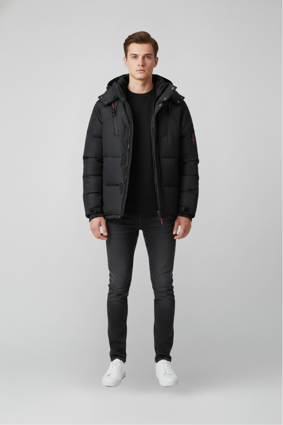 Zip-Through Hooded Jacket